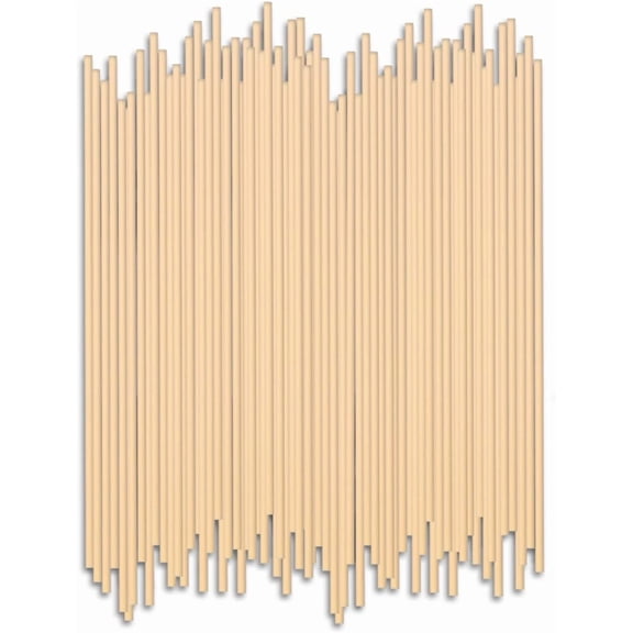 50PCS Reed Diffuser Sticks - Reed diffusers-Reed Sticks -Diffuser Glass Bottles-Diffuser Refills- Natural Rattan Wood Replacement for Aroma Fragrance (7.5"*3.5mm Primary Color)