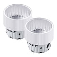 thumbnail image 1 of 50PCS Reusable Round Aluminum Foil Tin Cups Aluminum Foil For Air Fryer, 1 of 4