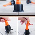 50PCS/Set Tile Leveling System Leveler Locator Spacers Plier Tile