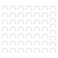 thumbnail image 1 of 50PCS Sewing Bobbin Clips, Plastic Bobbin Holder Thread Clamps for Sewing Machine Bobbins, Spool Organizer Clips for Thread Storage, DIY Craft Embroidery Sewing Accessories, CF, 1 of 4