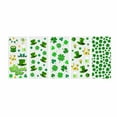 thumbnail image 1 of 50PCS St. Patrick's Day Clear Candy Gift Bags, Shamrock & Leprechaun Hat Design with Twist Ties Decor for Irish Party Favors & Cookie Candy Gifts, 1 of 8
