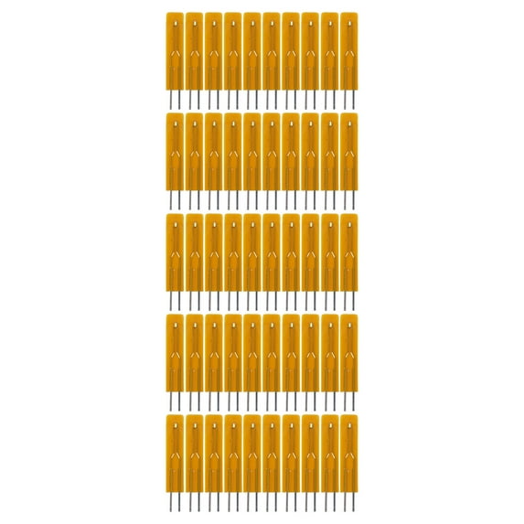 Neyseki 50PCS Thin Film Thermistor MF55 B3950 Insulated Thermal Resistor for Communication Network 502F 5K