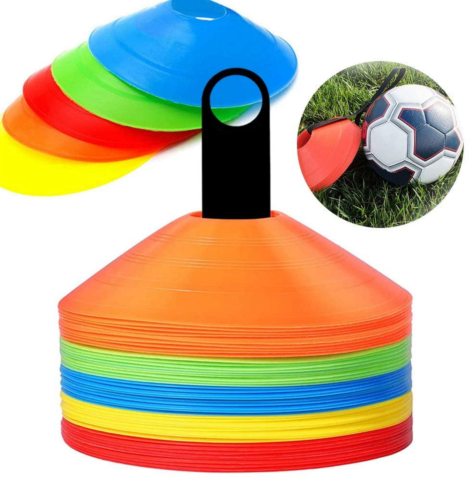Football Cones Training Marker Sports Markers Disc Soccer Rugby Plastic sets