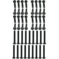 thumbnail image 1 of High-Strength Black 10.9 Grade Carbon Steel Round Head Hex Socket Screws M2X6(50pcs), 1 of 6