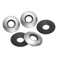 thumbnail image 1 of 50Pack 5/16" x 3/4" Sealing Washers, 304 Stainless Steel  EPDM Bonded Neoprene Rubber Washers for Screws Bolts, Silver&Black, 1 of 6