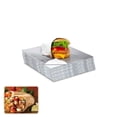 thumbnail image 1 of 50Pack Aluminum Foil Sheets,QZS Portable Food Wrapping Sheets for Burritos,12"x12" Sandwich Wrap Paper for Hot Dogs,Burgers, 1 of 6