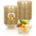 thumbnail image 1 of 50Pack Gold Glitter Plastic Small Bowls - 8oz Disposable Ice Cream/Salsa/Dipping/Dessert/Sauce/Small Serving Bowls for Party, 1 of 4