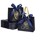 thumbnail image 1 of 50Pack Small Thank You Bags with Handle Bulk,5.5x2.5x4.7Inch Thank You Gift Bags,Blue Gift Bags with Handles,Party Favor Bags, 1 of 7