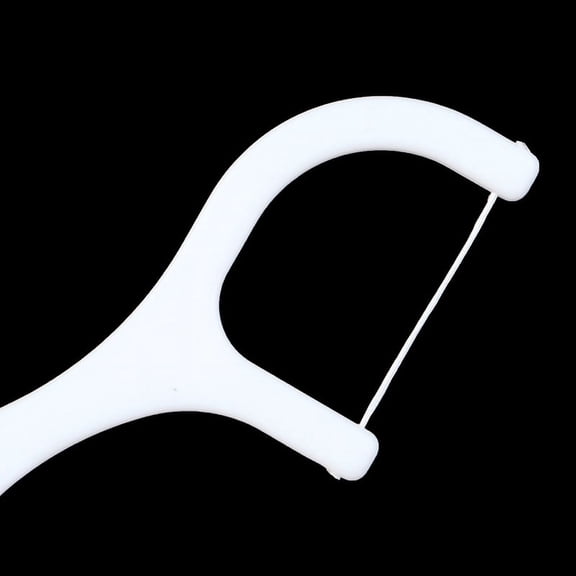 50Pc Dental Floss Flosser Pick Tooth Cleaning Interdental Pick Oral Hygiene Care