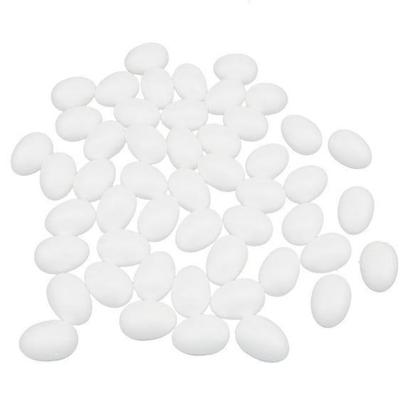 50Pc Eggs Foam Crafts Polystyrene Non Christmas Ornaments