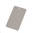thumbnail image 1 of 50Pc/Lot Blank Matte PVC Tags Plastics Waterproofing Hang Tag Garment For DIY Jewelry Packaging Small Businesses Accessories Gray 4x6cm, 1 of 6