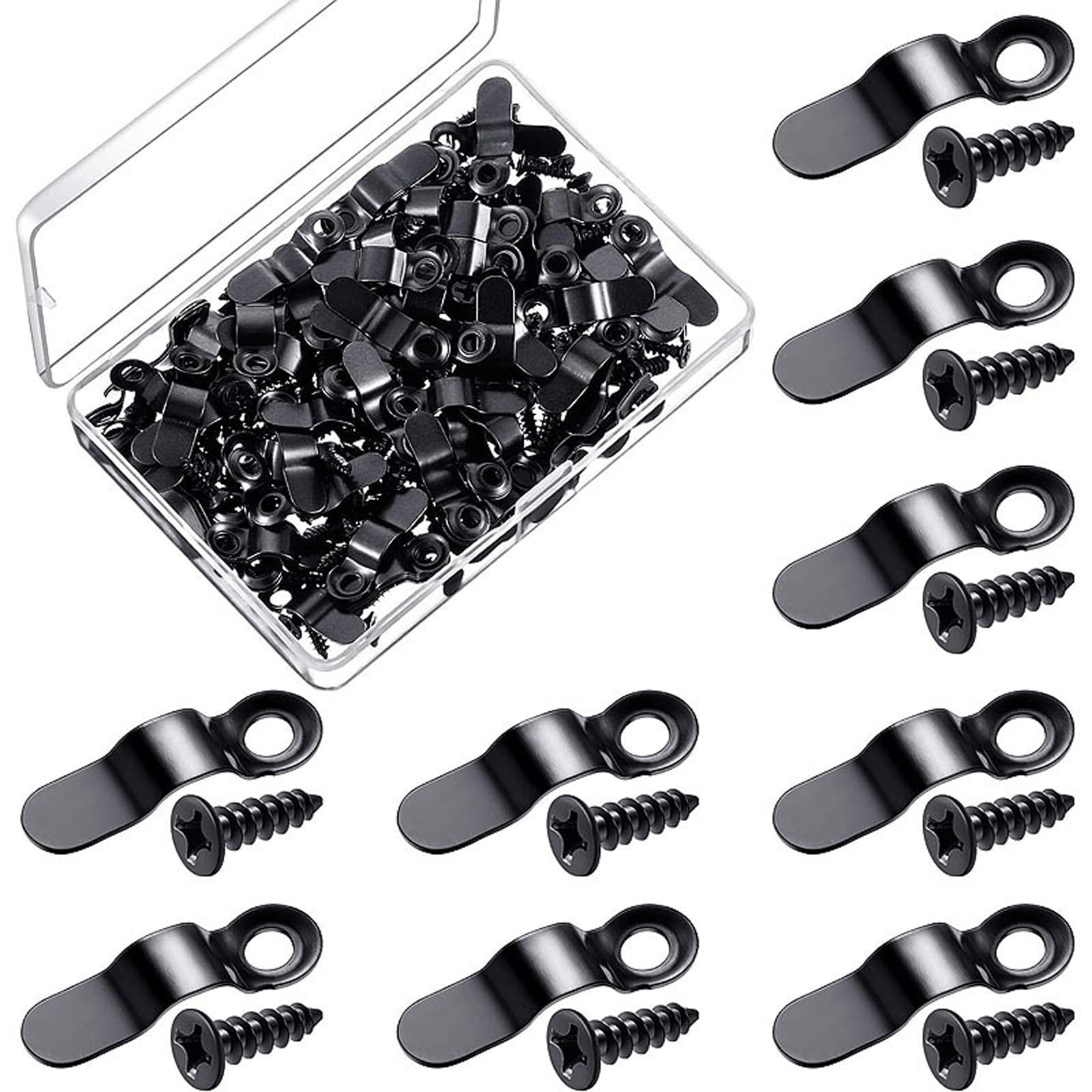 50Pc Metal Picture Frame Turn Buttons Fasteners With Screws, Easy ...