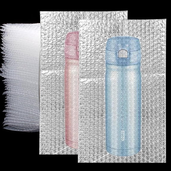 50Pcs 10 x14 Bubble Pouches Wrap Bags Sleeves for Packaging Shipping | Clear Bubble Out Bags Double Wall Cushioning Wrap Pouches for Moving Packing Storage Fragile China Dishes Electronic Item