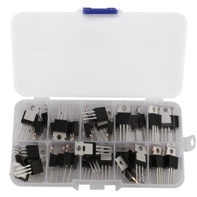 50Pcs 10Types IRF Series Mosfet Transistors Assortment Kit - Walmart.com