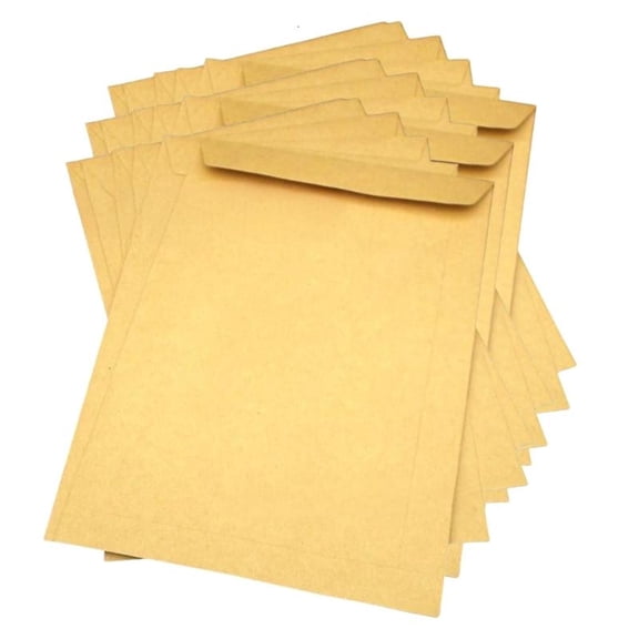 50Pcs 10x7inch Large Envelope Self Seal Mailing Envelope File Document Envelope