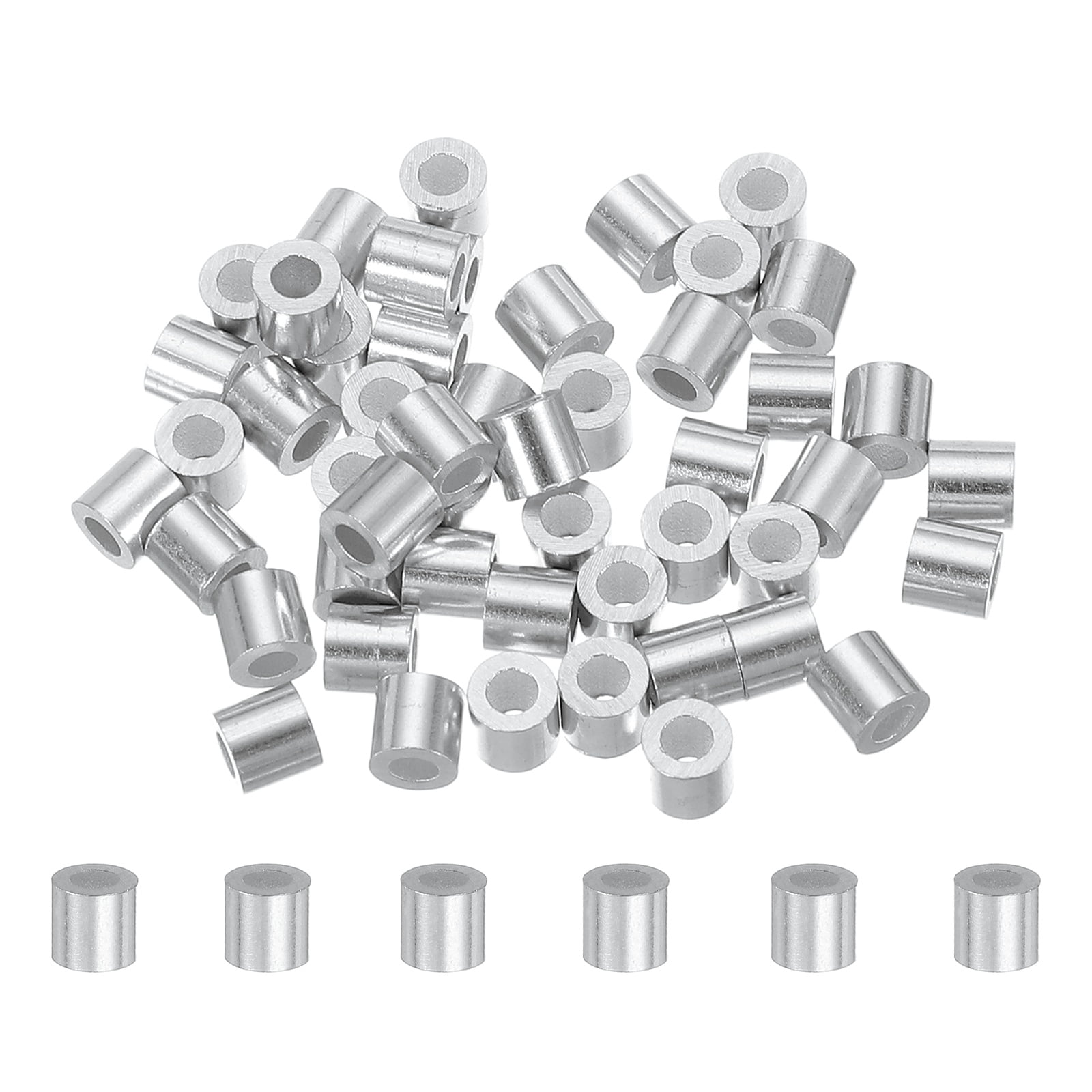 Lead Roud Crimp 50Pcs 3/32