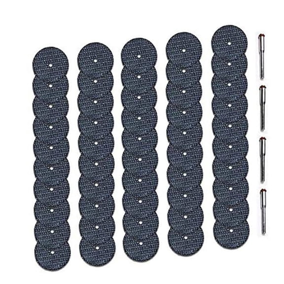 50Pcs 32mm Fiberglass Reinforced Cutting Disc Cut Wheel Accessories Abrasive Tools for Rotary Tool Mini Drill