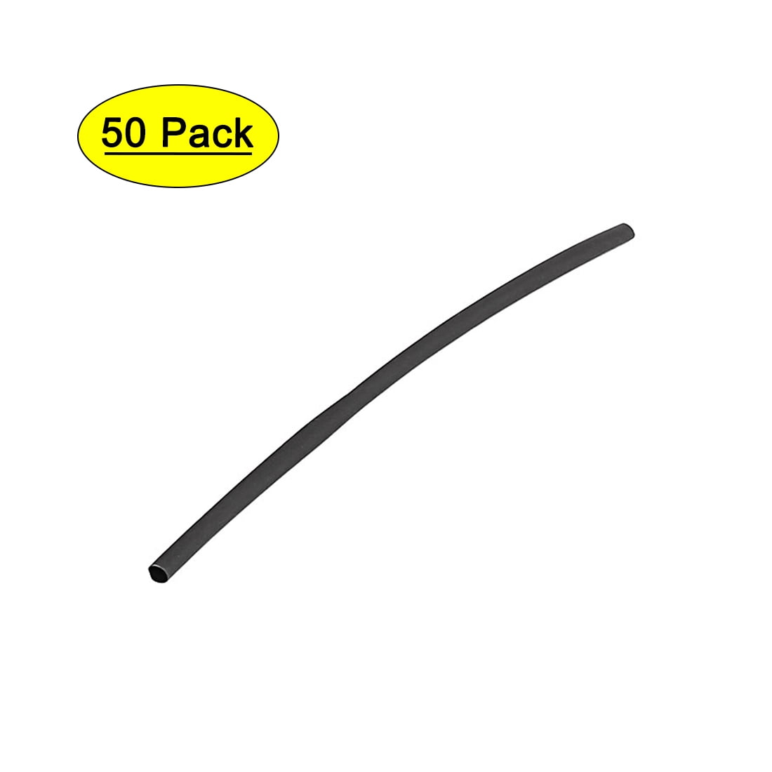 50Pcs 3mm Diameter 150mm Length Polyolefin Heat Shrink Tube Sleeving