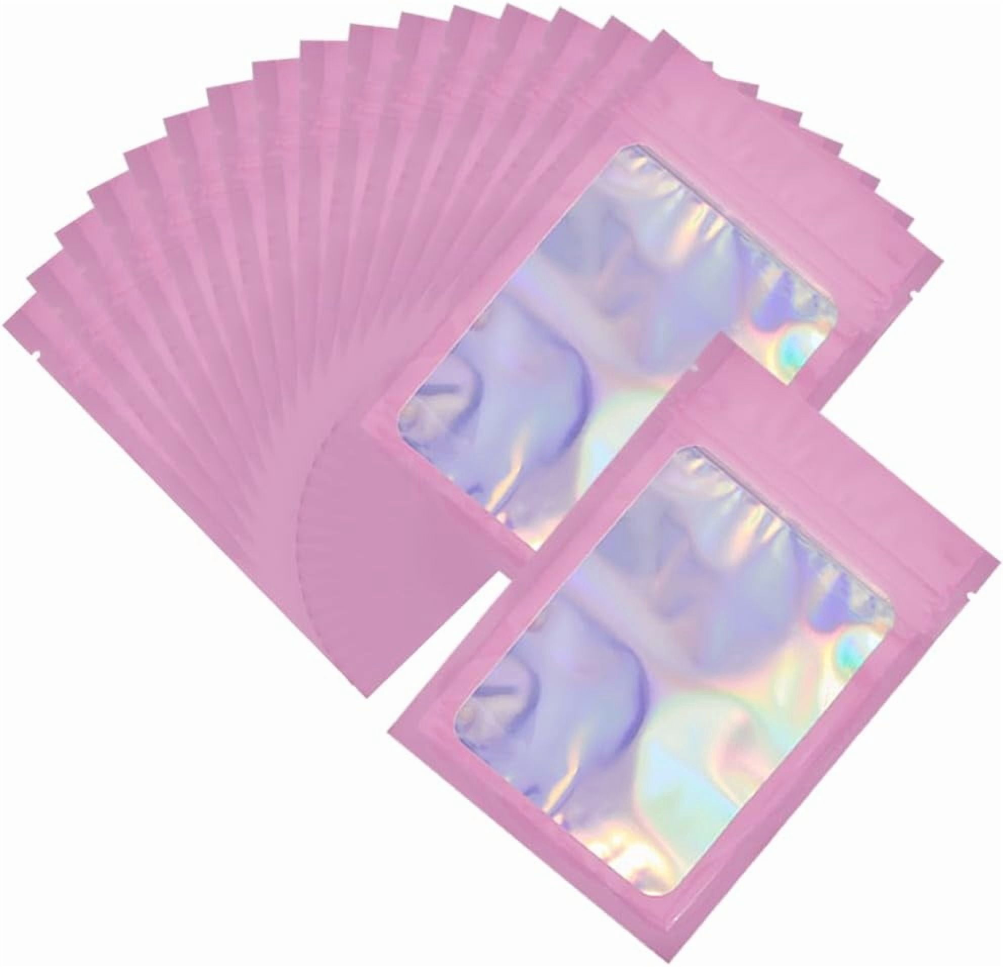 50Pcs 4.5 x 6 Smell Proof Ziplock Bags Resealable Foil Pouch Small ...
