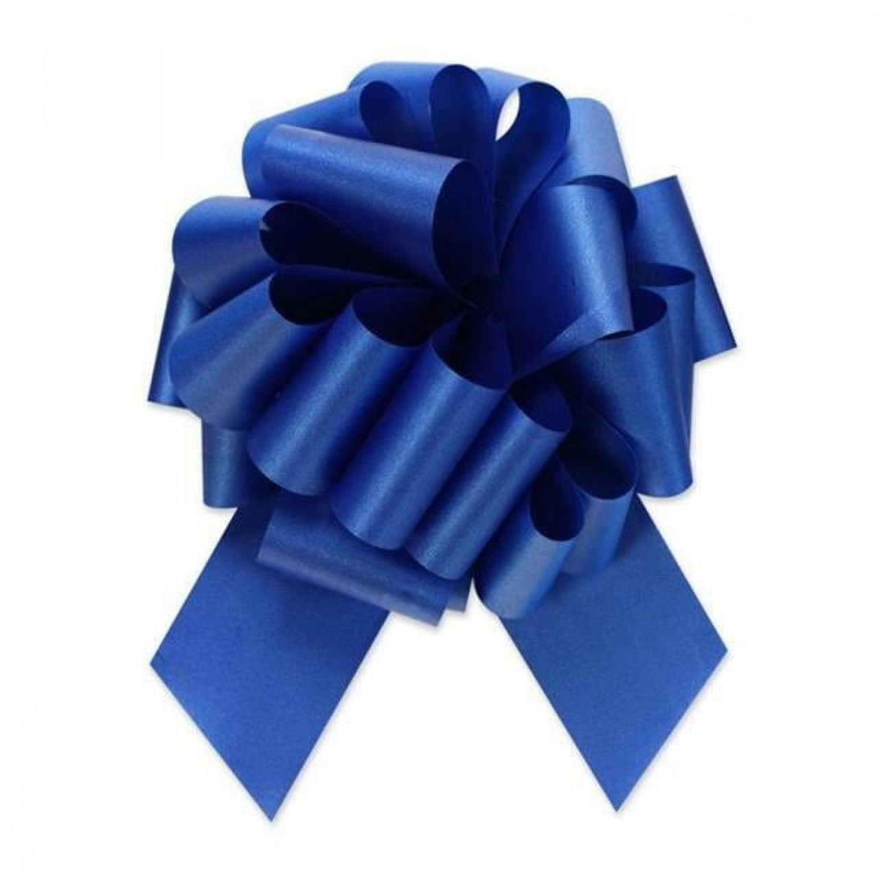 50Pcs- 4"D Pullbow Royal Blue Ribbon