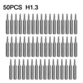thumbnail image 1 of 50Pcs 4mm Small Hex Shank Screwdriver Bits Set Hexagon Socket Batch Head Tools H1.3, 1 of 9