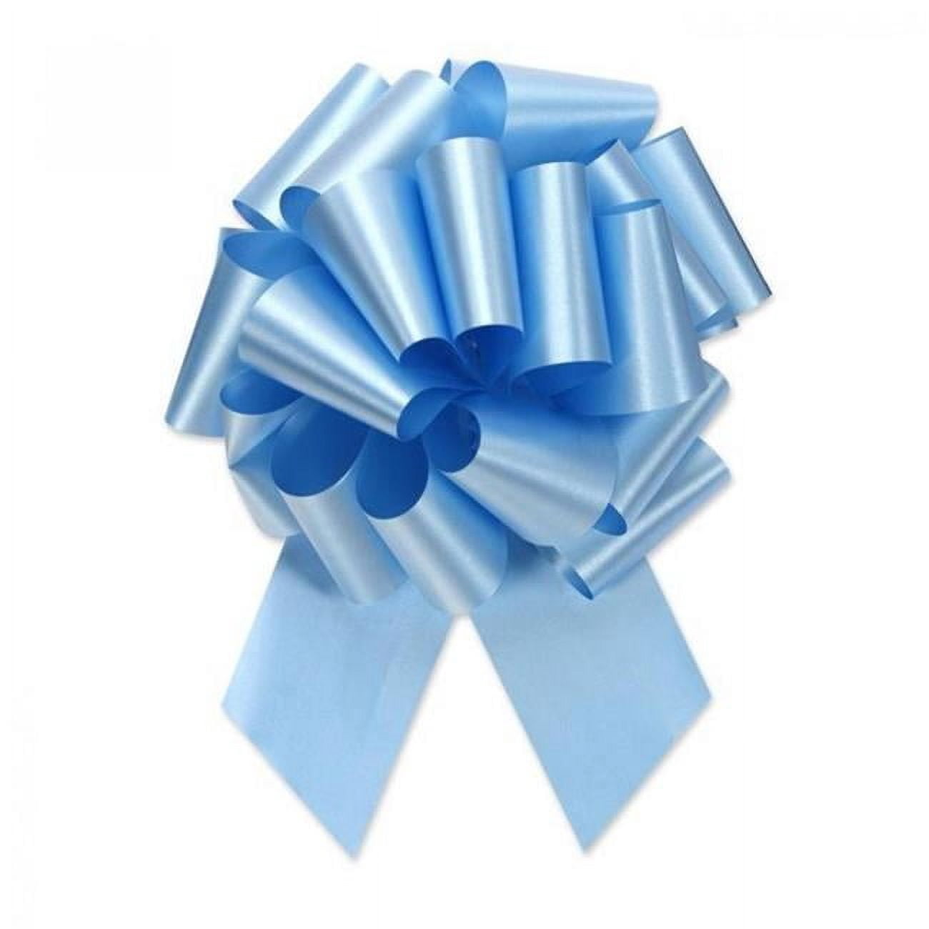 MDR Trading Inc. AI-BPF903_Q01 50Pcs- 5.5'D Pullbow Light Blue Ribbon