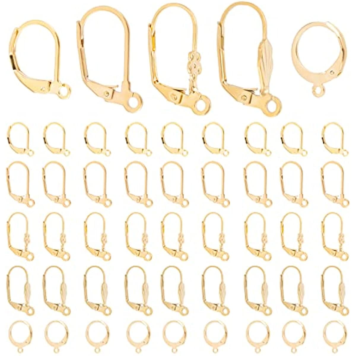 Interchangeable leverback earring findings hot sale