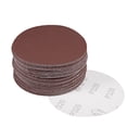 thumbnail image 1 of 50Pcs 5 inch Hook and Loop Sanding Disc 320 Grits Flocking Sandpaper Sander, 1 of 4