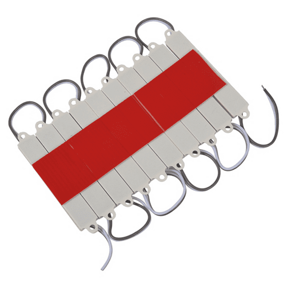 50Pcs 5050 SMD 3 LED Module String Light Waterproof DC 12V Cool White