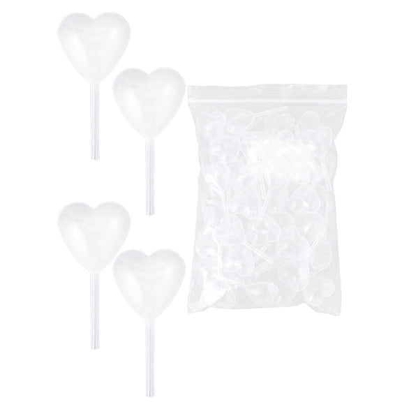 50Pcs 52.5x16x15mm Clear Heart Graduated Trasfer Pipettes 4ML Liquid Dropper Plastic Transparent Eye Droppers Makeup Tool Perfume Dispenser