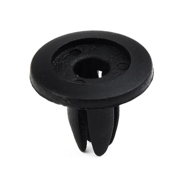 50Pcs 6Mm Hole Black Plastic Car Fender Rivets Panel Clip Screw Fastener Hot Fangkenuo