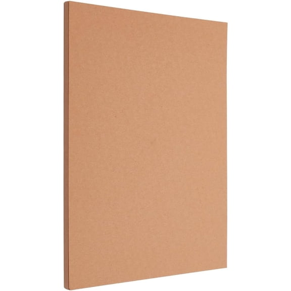 50Pcs 8.3" x 11.7" Brown Cardstock Paper Colored Card Stock A4 65 Lb Blank Heavy Rectangle Cards Art Cover Printer Paper for Invitation Greeting Cards Making Postcard Printing DIY Crafts colorful