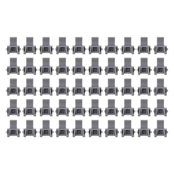 50Pcs 86 Degree Restriction Hinges Clip Stoppers For Kitchen Cabinet Doors