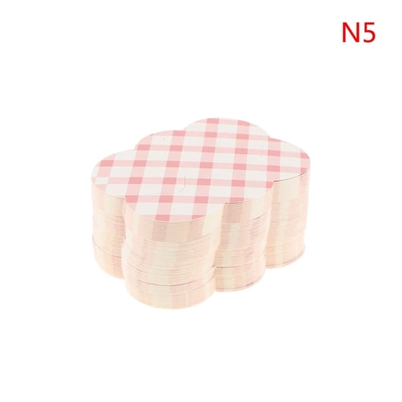 50Pcs 9*6cm Handmade Hair Clips Card Hairpins Krafts Paper For DIY Hair Jewelry Cloud Shape Display Packaging Cardboard Tags As Pic Show