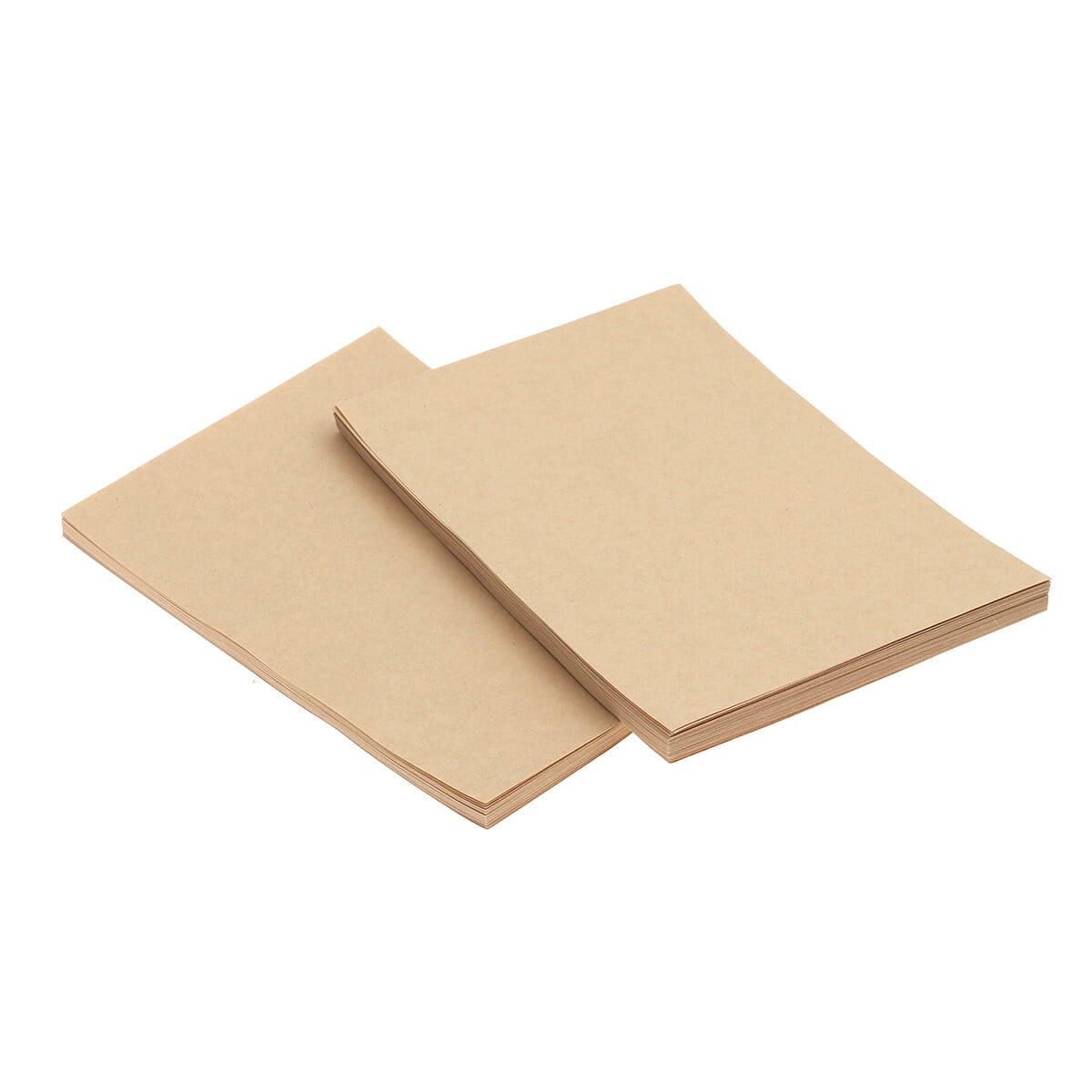 50Pcs A4 Blank Kraft Paper Retro Writing Paper Vintage Letter Paper Stationery 21x29cm