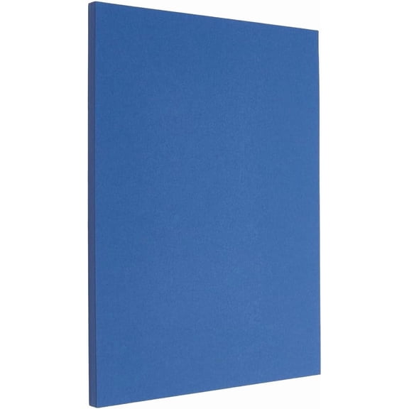 50Pcs A4 Craft Paper Cardstock for DIY Card Craft Making Rectangle Royal Blue 298x210x0.2mm for Handmade