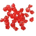 thumbnail image 1 of 50Pcs Acrylic Crushed Ice Rocks,Fake Crystals Plastic Ice Cubes Diamonds,Bulk Fake Crystals,Clear Rocks Plastic Diamond,Home Decoration,Table Scatter,Wedding,Arts & Crafts,Party Table Display,Red, 1 of 6