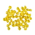 thumbnail image 1 of 50Pcs Acrylic Fake Crushed Ice Rocks, Transparent Artificial Gem Stones, Decorative Plastic Crystal Beads for Vase Filler, Aquarium, Diy Crafts, Party Table Decor(Yellow 3), 1 of 4