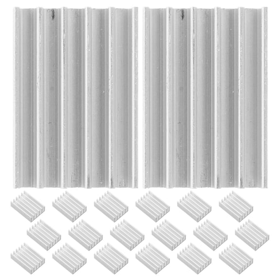 Alasum 50Pcs Space Saving Aluminum Heat Sink for Computer Lightweight Passive Cooling Module