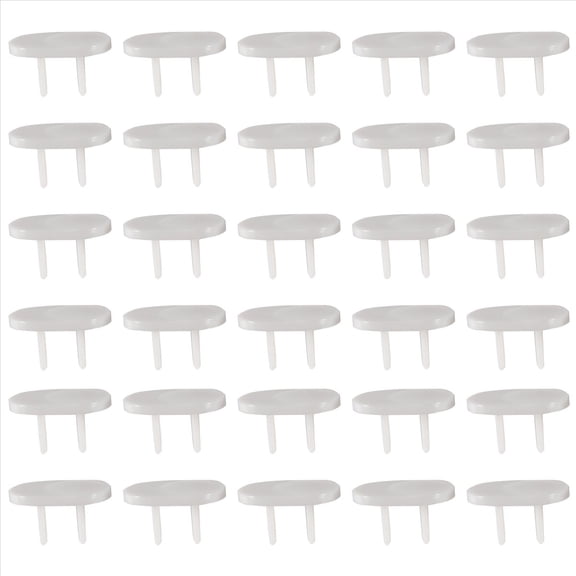 50Pcs Anti Plugs Protector Cover Cap Power Socket Electrical Outlet Baby Children Safety Guard Two holes