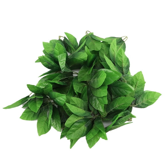 50Pcs Artificial Flower Leaf Fake Rose Leaf Decor DIY Flower Accessory Home Decoration (5.5cm)