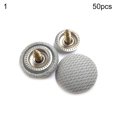 thumbnail image 1 of 50Pcs Auto Roof Snap Pins Retainer Nylon Stable Car Roof Headliner Repair Kit, 1 of 8