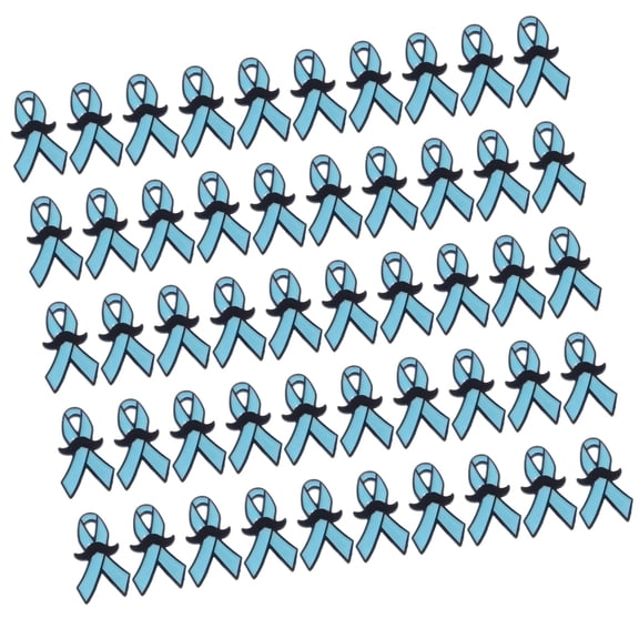 50Pcs Awareness Pins Alloy Ribbon Brooch Pin For Women Healthcare Worker Decorative Lapel Pin For Clothing Embellishment
