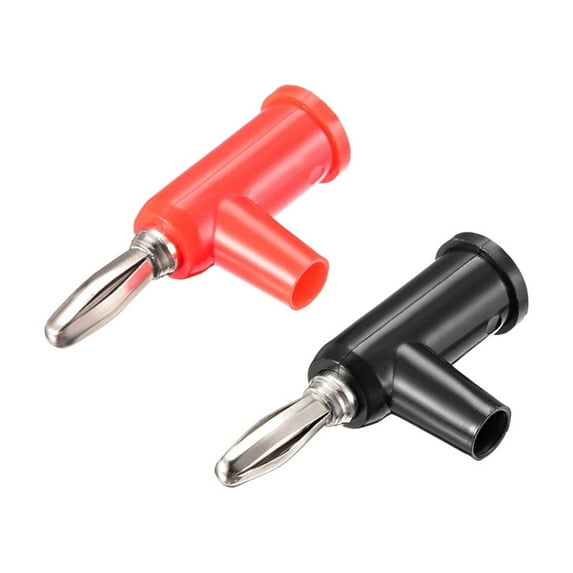 50Pcs B5401 Solderless Stackable Test Connector 4mm Banana Plug