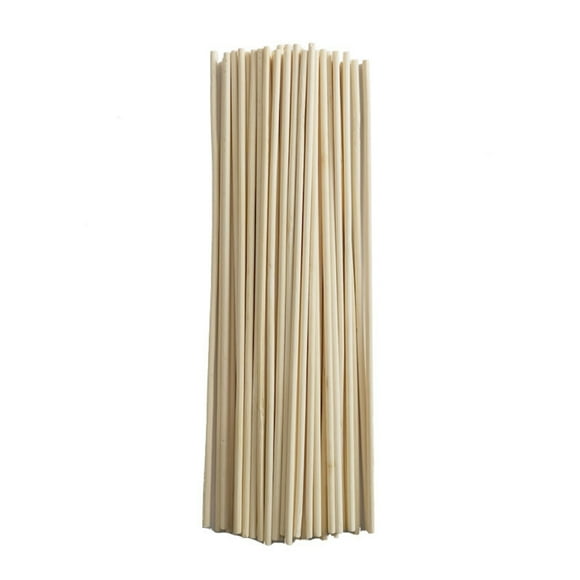 50Pcs Bamboo Plant Stakes for Indoor Outdoor Plants, Bamboo Sticks Garden Support Stakes Bamboo Poles Trellis for Tomato Vegetables Beans Trees Potted Climbing Plants