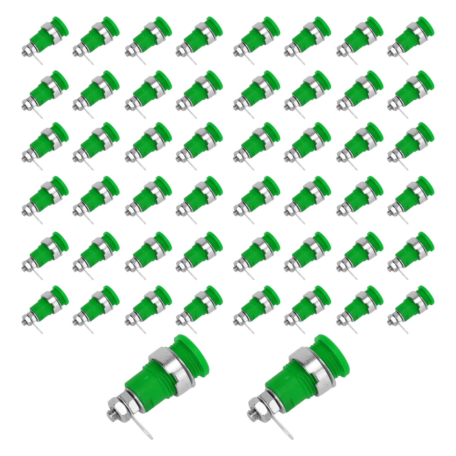 50Pcs Banana Socket 4mm Pure Copper Metal Good Performance High Current