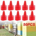 thumbnail image 1 of 50Pcs Beekeeping Tool Cone Bee Escape Device Beehive Nest Door Control USA, 1 of 8