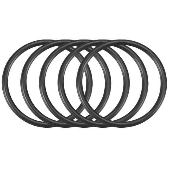 50Pcs Black 21mm x 1.5mm Nitrile Rubber O Ring NBR Oil Sealing Grommets