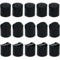 thumbnail image 1 of 50Pcs Black Plastic Disc Top Caps 22/410 Replacement Press Disk Caps for Bottle 22mm Inner Diameter Column Thread Cap for Plastic Bottles Cosmetic Bottles Refillable Bottle, 1 of 8