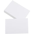 thumbnail image 1 of 50Pcs Blank Index Cards White Cardstock Paper Heavy Weight Thick Bulk Rectangle Double Side Unlined Greeting Note CardsDIY, 1 of 6